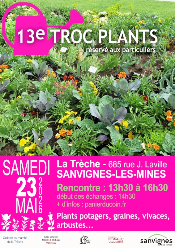 Affiche Troc Plants 2026